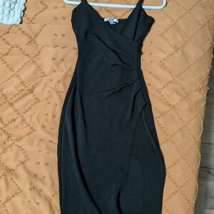 Streetwear Society Black Asymmetrical Dress